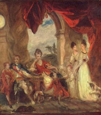 Der Vierte Herzog von Marlborough und seine Familie Tate Gallery