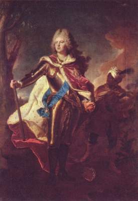 Bildnis Friedrich Augusts II., Kurfürst von Sachsen - August III., König von Polen -, als Kurprinz Gemäldegalerie