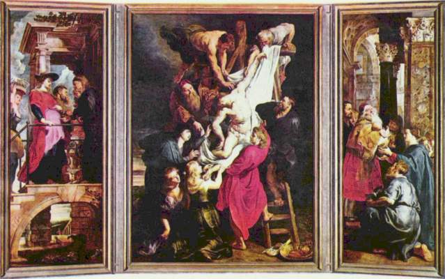 Kreuzabnahme-Triptychon Onze Lieve Vrouwe-Kerk