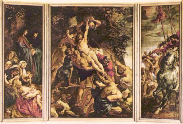 Kreuzaufrichtungs-Triptychon Onze Lieve Vrouwe-Kerk