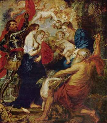 Madonna mit Heiligen St. Jakob