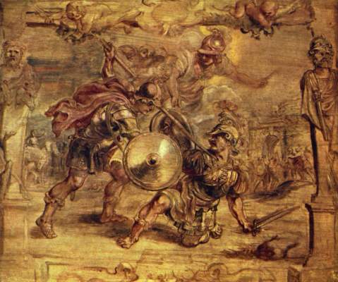Achilles tötet Hektor Museum Boymans-van Beuningen
