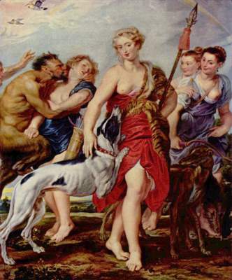 Diana mit Nymphen, beim Aufbruch zur Jagd Museum of Art
