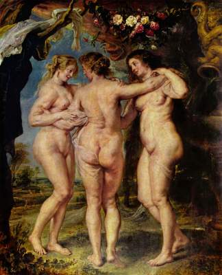 Die drei Grazien Museo del Prado