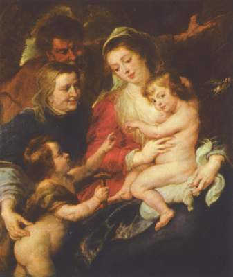 Heilige Familie mit Elisabeth und Johannes Wallraf-Richartz-Museum