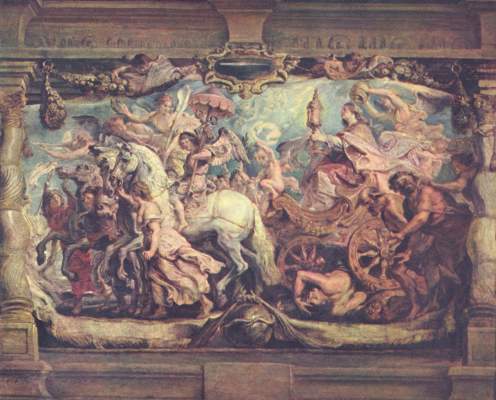 Triumph der Eucharistie über den Götzendienst Museo del Prado