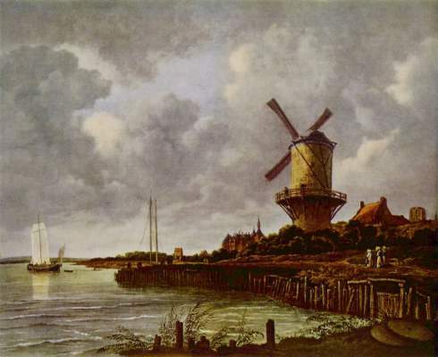 Mühle von Wijk bei Duurstede Rijksmuseum
