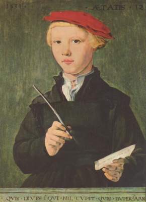 Bildnis eines jungen Schülers Museum Boymans-van Beuningen