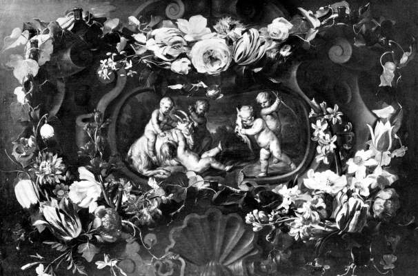 Marmorrelief mit spielendem Bacchusknaben Alte Pinakothek
