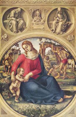 Maria mit Kind Galleria degli Uffizi
