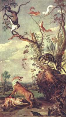 Fuchs und Katze Museo del Prado