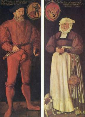 Bildnisse des Zürcher Pannerherren Jacob Schwytzer und seiner Ehefrau Elsbeth Lochmann Kunstmuseum