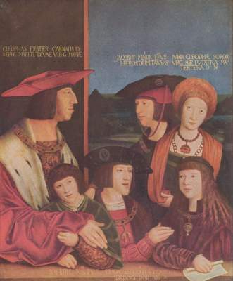 Bildnis des Kaisers Maximilian und seiner Familie Kunsthistorischen Museum, Gemäldegalerie