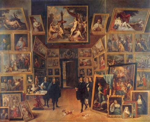 Galerie des Erzherzogs Leopold Wilhelm in Brüssel Museo del Prado