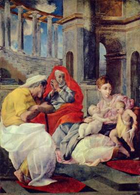 Heilige Familie und die Hl. Elisabeth Ermitage
