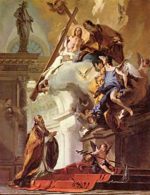 Vision des heiligen Clemens (?) National Gallery