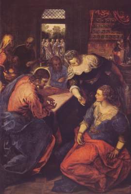 Christus bei Maria und Martha Alte Pinakothek