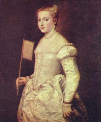 Dame in Weiß Gemäldegalerie