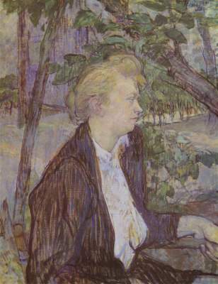 Frau im Garten National Gallery