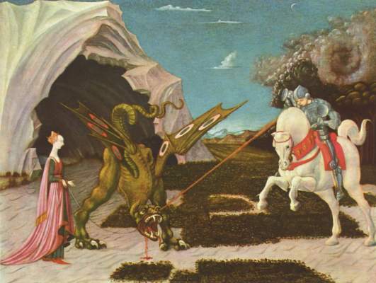 St. Georg im Kampf mit dem Drachen National Gallery