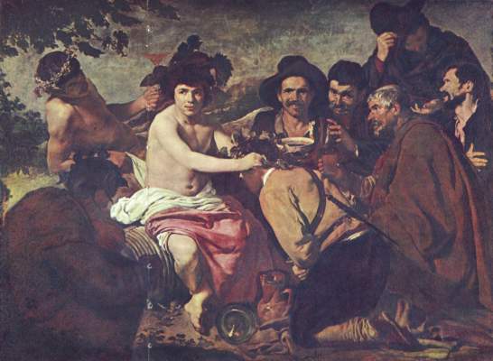Der Triumph des Bacchus Museo del Prado