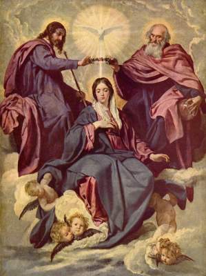 Die Krönung Marias Museo del Prado