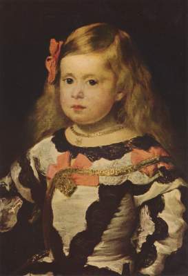 Infantin Margareta Theresia (Ausschnitt) Musée National du Louvre