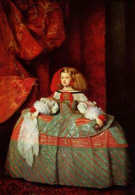 Infantin Margarita als junges Mädchen Museo del Prado