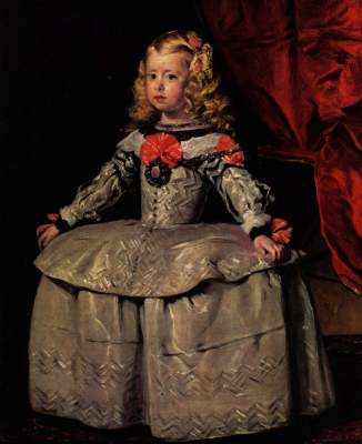 Infantin Margerita im Alter von etwa 5 Jahren Kunsthistorisches Museum