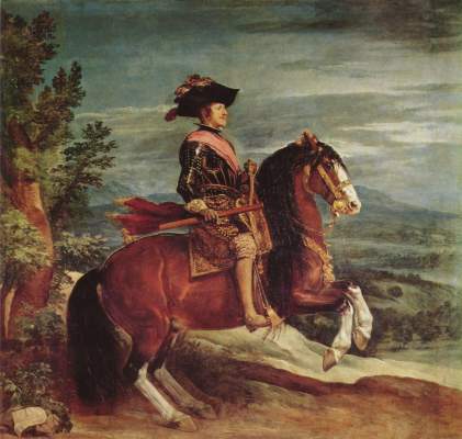 Philipp IV. zu Pferde Museo del Prado