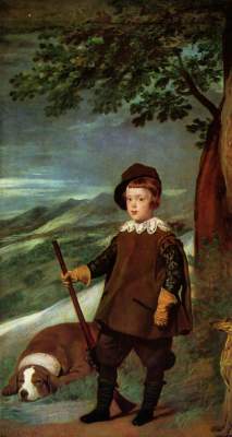 Prinz Baltasar Carlos als Jäger Museo del Prado
