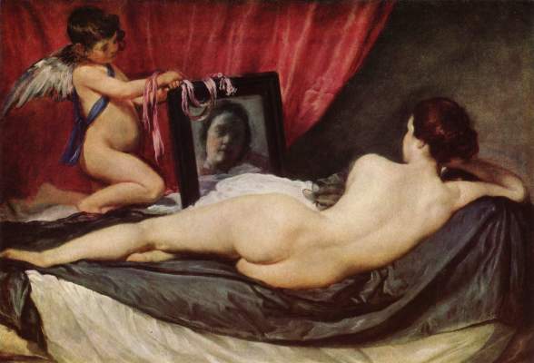 Venus mit Spiegel (Rokeby Venus) National Gallery
