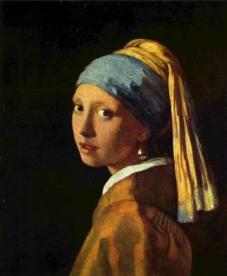 Das Mädchen mit der Perle  Königliche Gemäldegalerie Mauritshuis