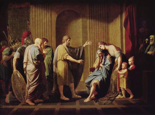 Kleombrotos wird von Leonidas II. in die Verbannung geschickt Tate Gallery