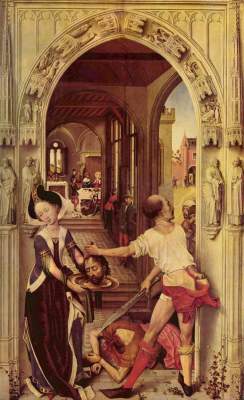 Enthauptung Johannes' des Täufers  Gemäldegalerie