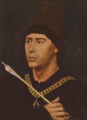 Porträt des Grossbastard Anton von Burgund Musées Royaux des Arts de Belgique